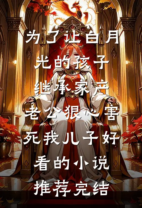 为了让白月光的孩子继承家产，老公狠心害死我儿子好看的小说推荐完结