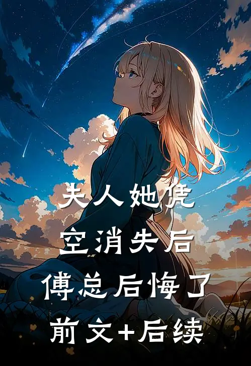 夫人她凭空消失后，傅总后悔了:前文+后续