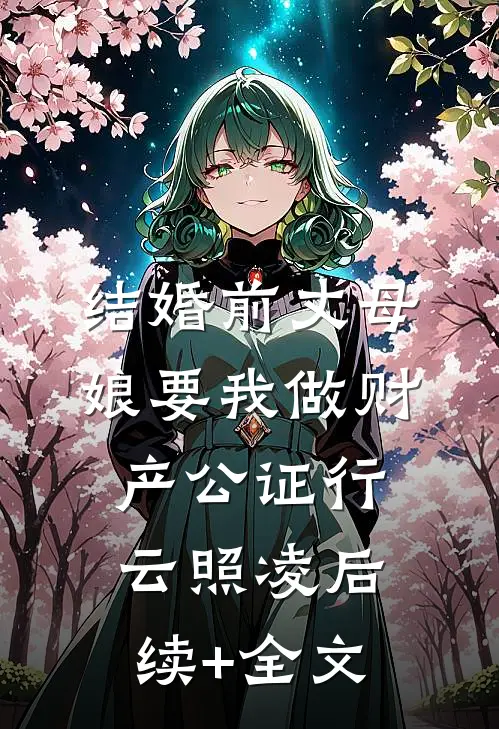 结婚前丈母娘要我做财产公证行云照凌后续+全文