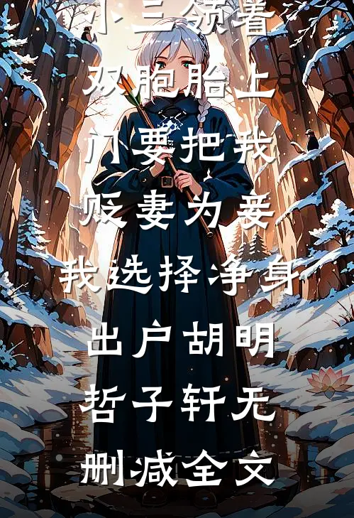 小三领着双胞胎上门要把我贬妻为妾，我选择净身出户胡明哲子轩无删减全文