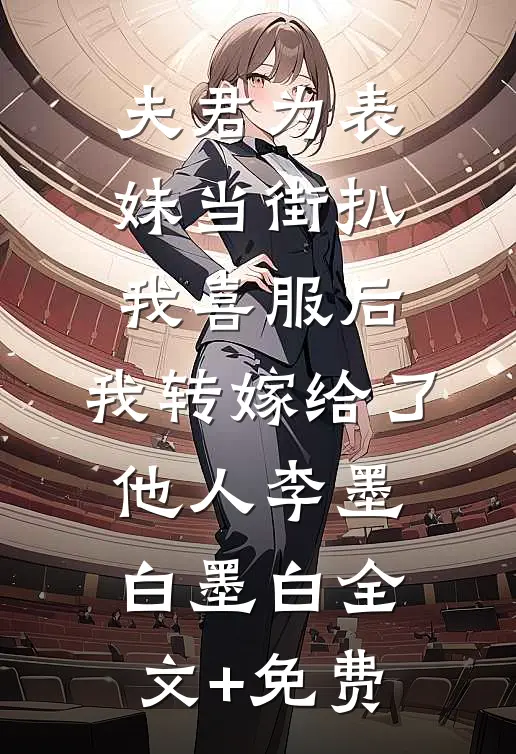 夫君为表妹当街扒我喜服后，我转嫁给了他人李墨白墨白全文+免费