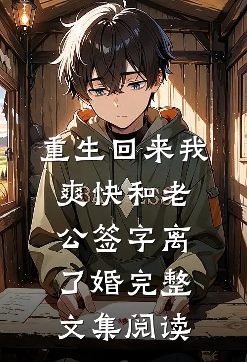 重生回来我爽快和老公签字离了婚完整文集阅读