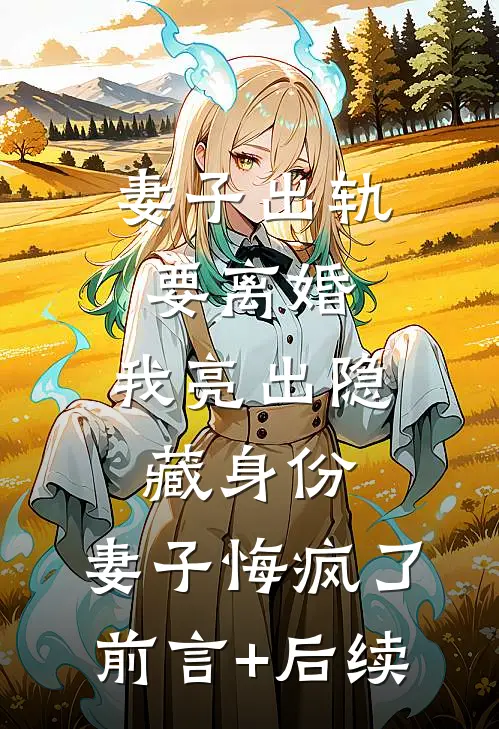 妻子出轨要离婚，我亮出隐藏身份，妻子悔疯了前言+后续