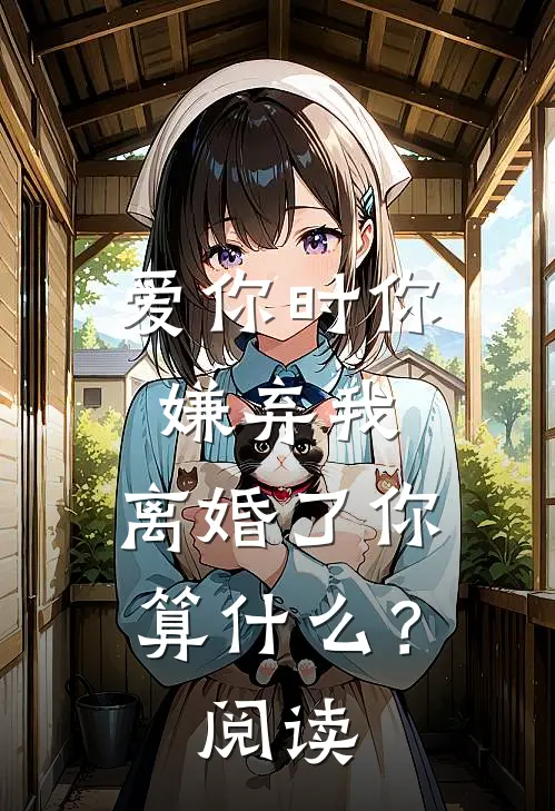 爱你时你嫌弃我，离婚了你算什么？阅读