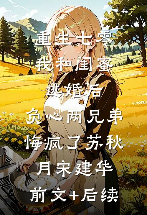 重生七零我和闺蜜逃婚后，负心两兄弟悔疯了苏秋月宋建华:前文+后续