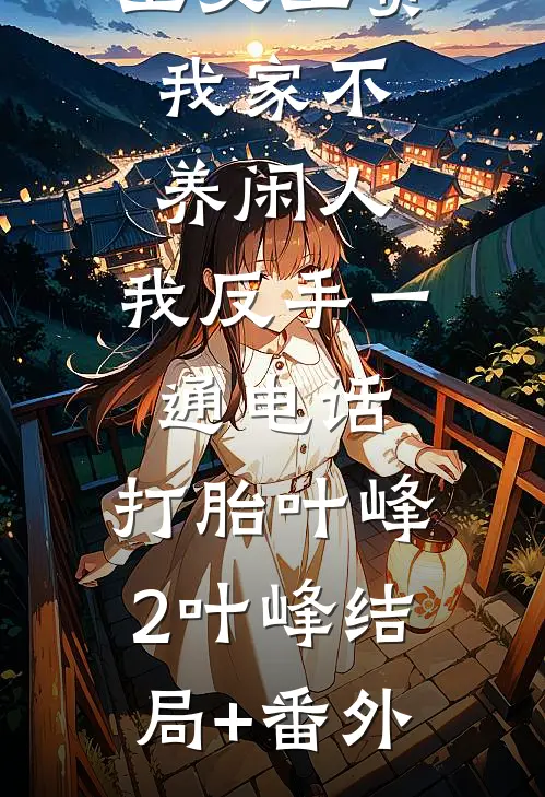 公婆让我上交工资：我家不养闲人，我反手一通电话：打胎叶峰2叶峰结局+番外