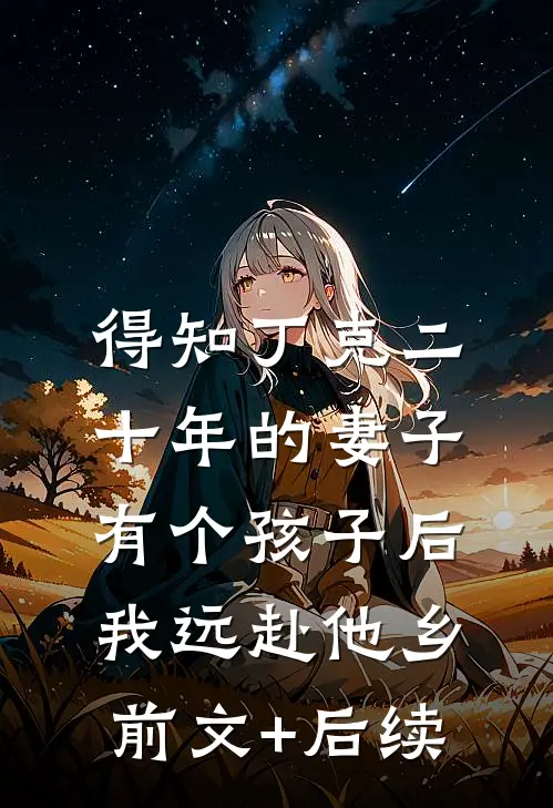 得知丁克二十年的妻子有个孩子后，我远赴他乡:前文+后续