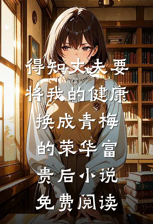 得知丈夫要将我的健康换成青梅的荣华富贵后小说免费阅读