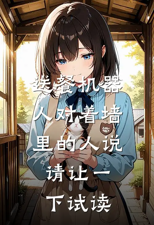 送餐机器人对着墙里的人说：请让一下试读