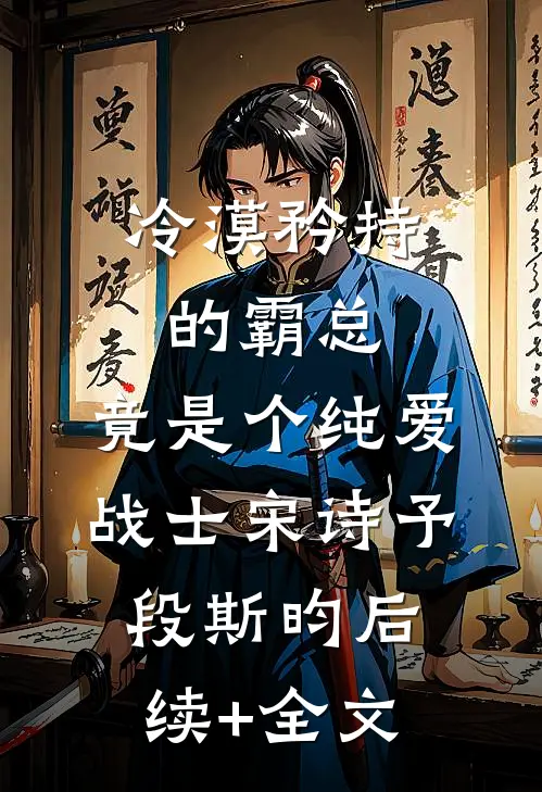 冷漠矜持的霸总，竟是个纯爱战士宋诗予段斯昀后续+全文