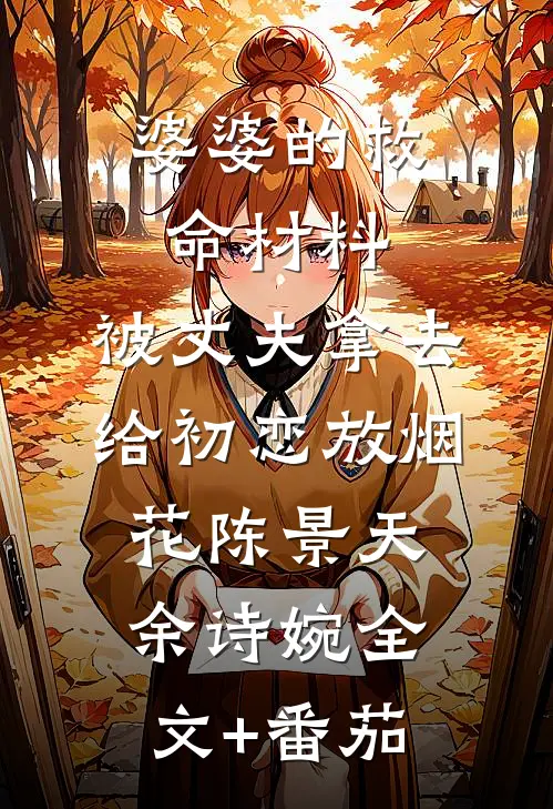 婆婆的救命材料，被丈夫拿去给初恋放烟花陈景天余诗婉全文+番茄