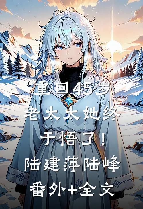 重回45岁，老太太她终于悟了！陆建萍陆峰:(番外)+(全文)
