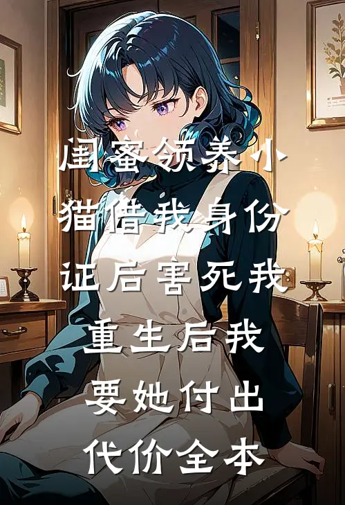 闺蜜领养小猫借我身份证后害死我，重生后我要她付出代价全本