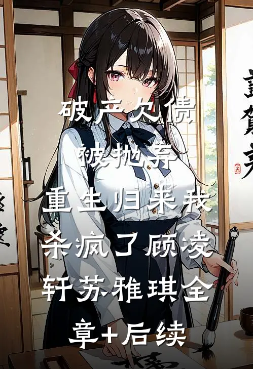 破产欠债被抛弃，重生归来我杀疯了顾凌轩苏雅琪全章+后续