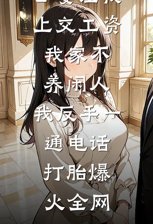 公婆让我上交工资：我家不养闲人，我反手一通电话：打胎爆火全网