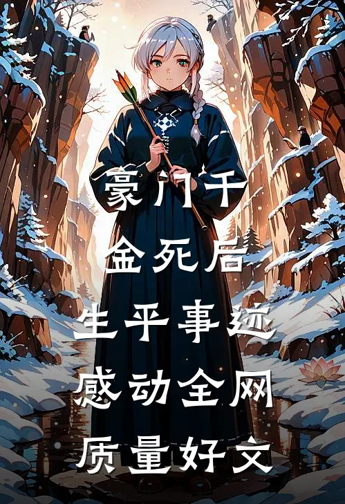 豪门千金死后，生平事迹感动全网质量好文
