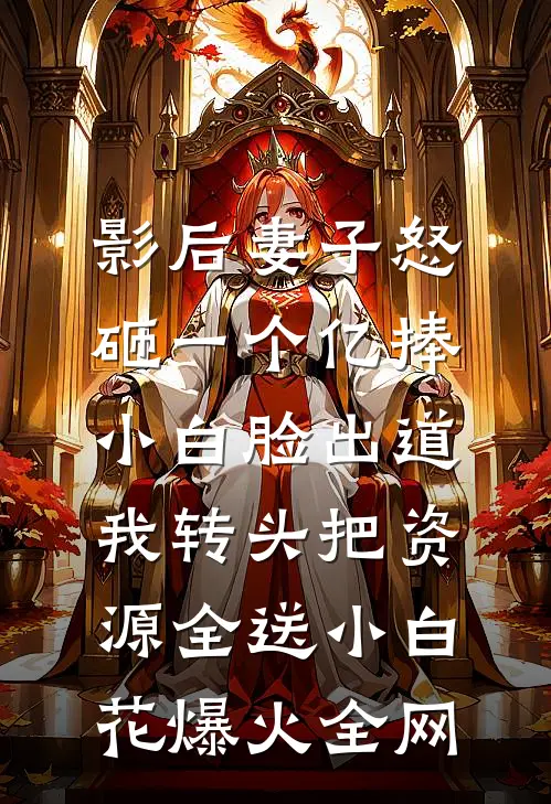 影后妻子怒砸一个亿捧小白脸出道，我转头把资源全送小白花爆火全网