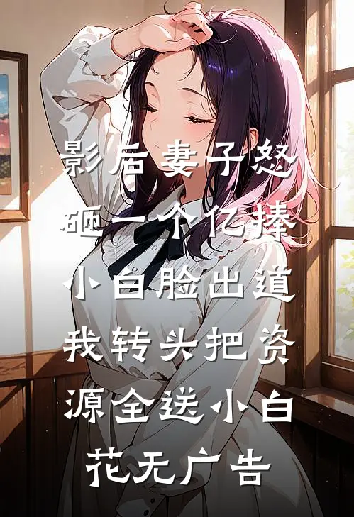 影后妻子怒砸一个亿捧小白脸出道，我转头把资源全送小白花无广告