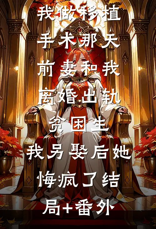 我做移植手术那天，前妻和我离婚出轨贫困生，我另娶后她悔疯了结局+番外