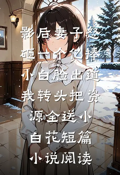 影后妻子怒砸一个亿捧小白脸出道，我转头把资源全送小白花短篇小说阅读