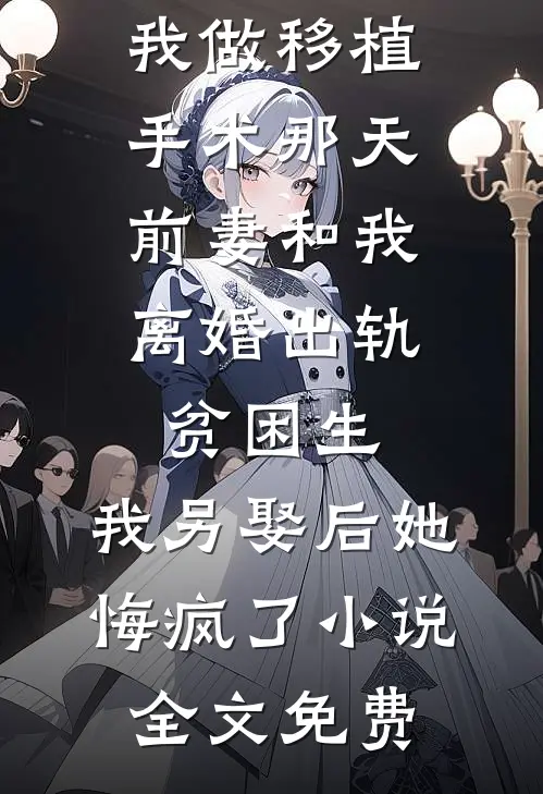 我做移植手术那天，前妻和我离婚出轨贫困生，我另娶后她悔疯了小说全文免费