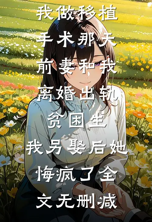 我做移植手术那天，前妻和我离婚出轨贫困生，我另娶后她悔疯了全文无删减