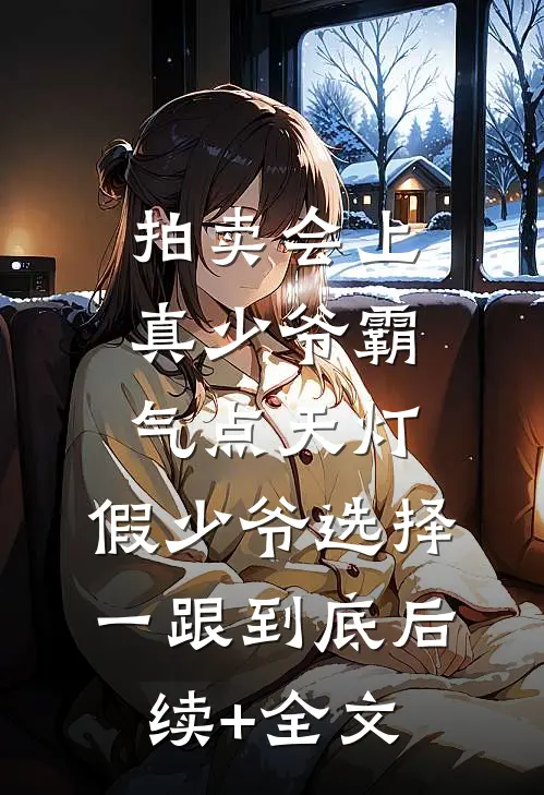 拍卖会上真少爷霸气点天灯，假少爷选择一跟到底后续+全文