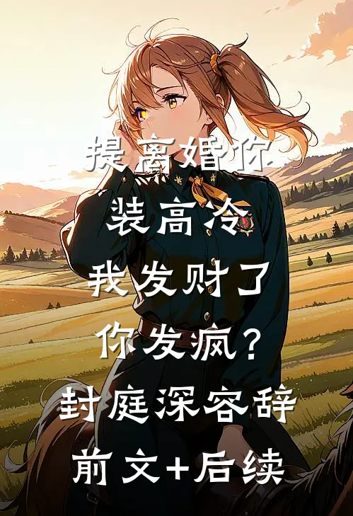 提离婚你装高冷，我发财了你发疯？封庭深容辞:前文+后续