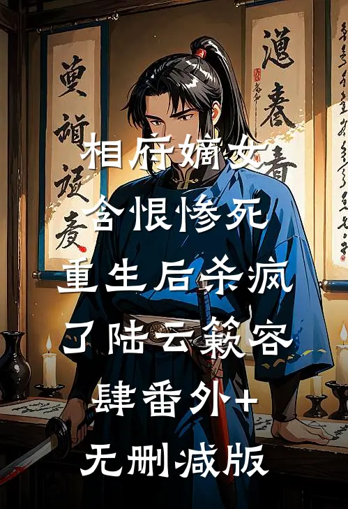 相府嫡女含恨惨死，重生后杀疯了陆云簌容肆番外+无删减版