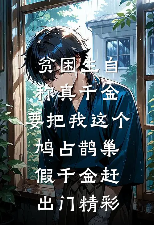 贫困生自称真千金，要把我这个鸠占鹊巢假千金赶出门精彩