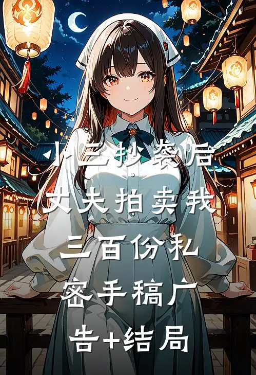 小三抄袭后，丈夫拍卖我三百份私密手稿广告+结局