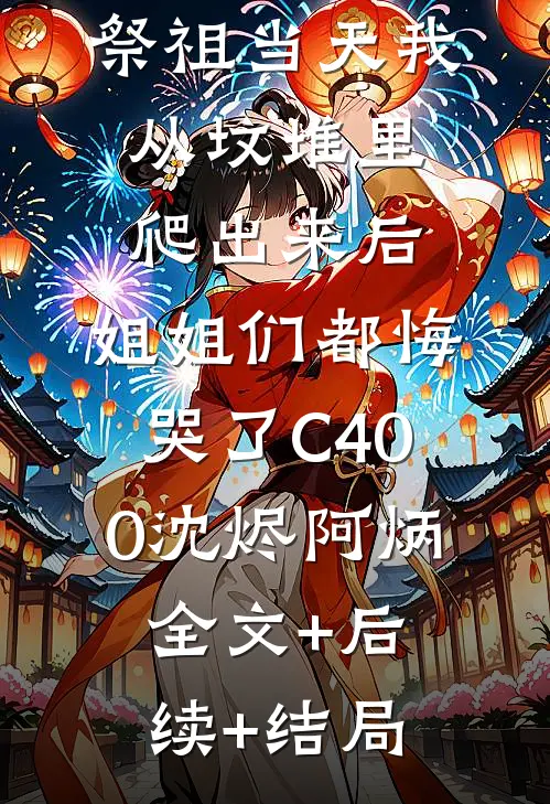 祭祖当天我从坟堆里爬出来后，姐姐们都悔哭了C400沈烬阿炳全文+后续+结局