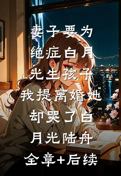 妻子要为绝症白月光生孩子，我提离婚她却哭了白月光陆舟:全章+后续