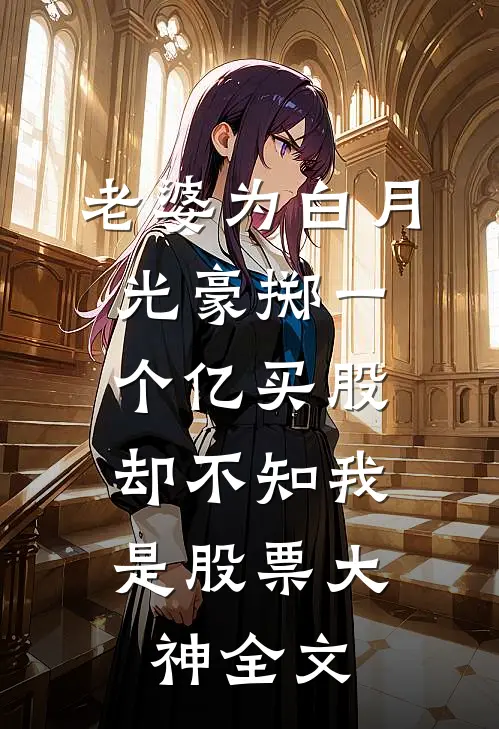 老婆为白月光豪掷一个亿买股，却不知我是股票大神全文
