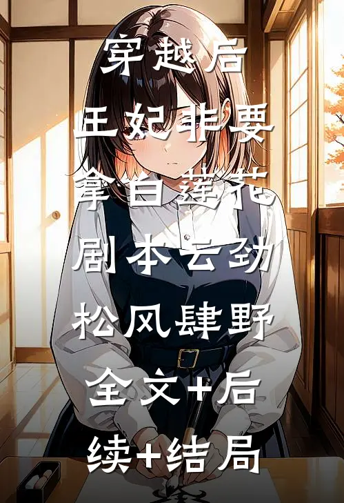 穿越后，王妃非要拿白莲花剧本云劲松风肆野:全文+后续+结局