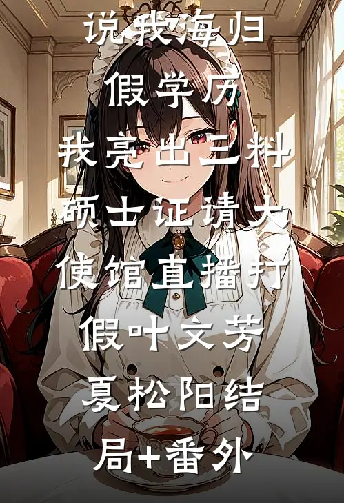 说我海归假学历，我亮出三料硕士证请大使馆直播打假叶文芳夏松阳结局+番外