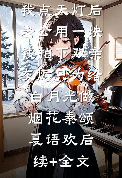 我点天灯后，老公用一块钱拍下双亲灰烬只为给白月光做烟花秦颂夏语欢后续+全文