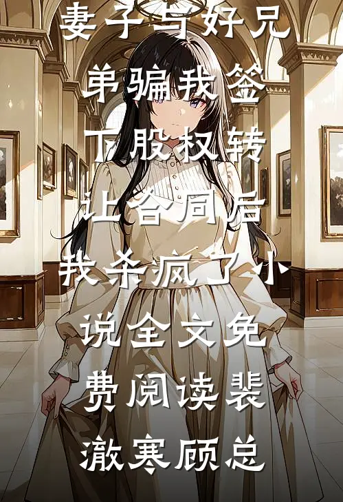 妻子与好兄弟骗我签下股权转让合同后，我杀疯了小说全文免费阅读裴澈寒顾总