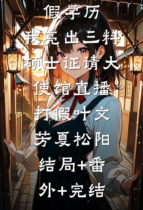说我海归假学历，我亮出三料硕士证请大使馆直播打假叶文芳夏松阳:结局+番外+完结