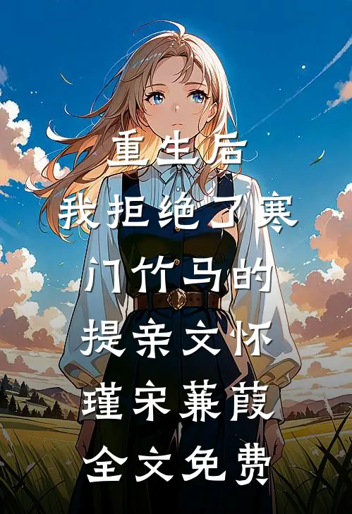 重生后，我拒绝了寒门竹马的提亲文怀瑾宋蒹葭全文免费