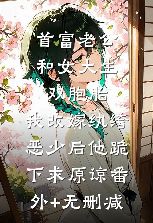 首富老公和女大生双胞胎，我改嫁纨绔恶少后他跪下求原谅番外+无删减