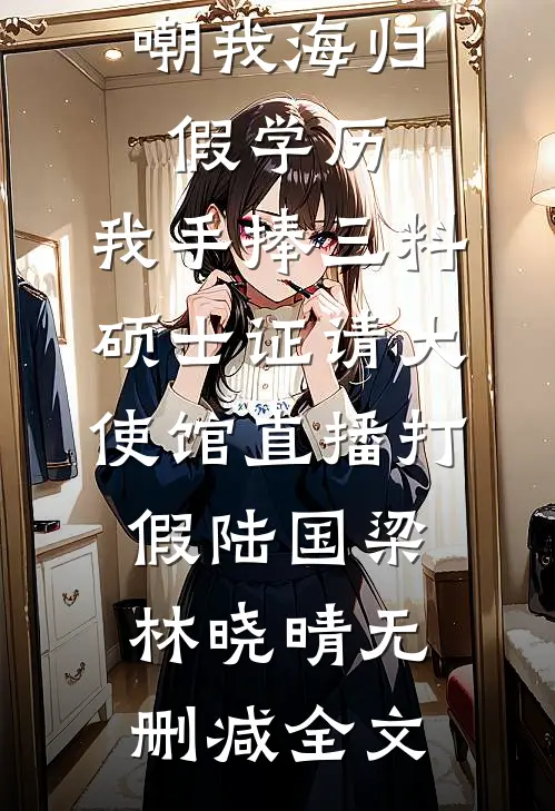 嘲我海归假学历，我手捧三料硕士证请大使馆直播打假陆国梁林晓晴无删减全文