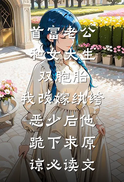 首富老公和女大生双胞胎，我改嫁纨绔恶少后他跪下求原谅必读文