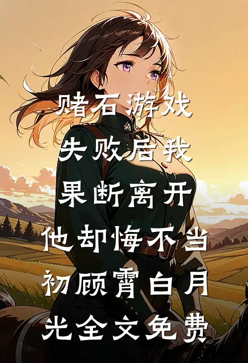 赌石游戏失败后我果断离开，他却悔不当初顾霄白月光全文免费