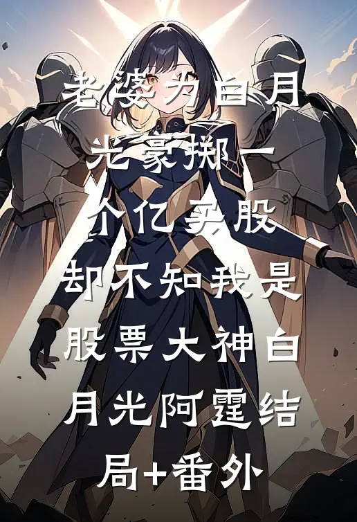 老婆为白月光豪掷一个亿买股，却不知我是股票大神白月光阿霆结局+番外