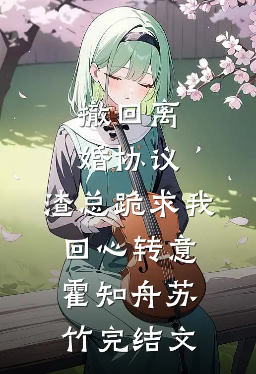 撤回离婚协议，渣总跪求我回心转意霍知舟苏竹完结文