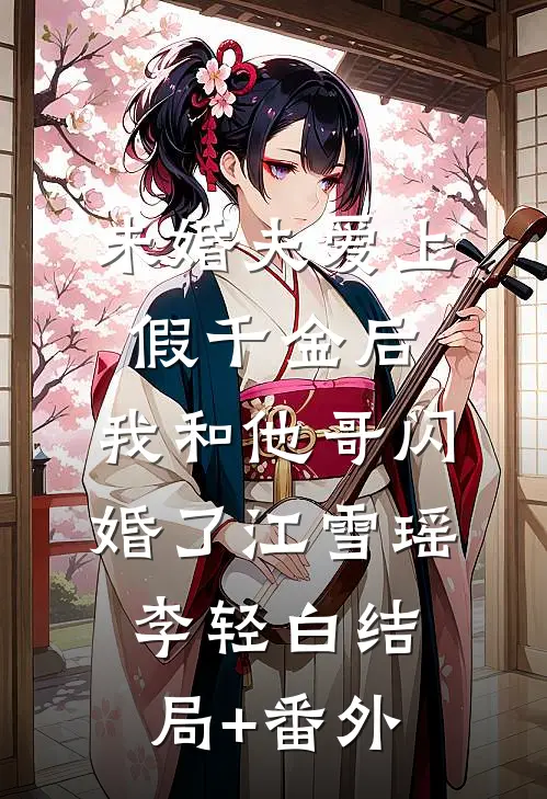 未婚夫爱上假千金后，我和他哥闪婚了江雪瑶李轻白结局+番外