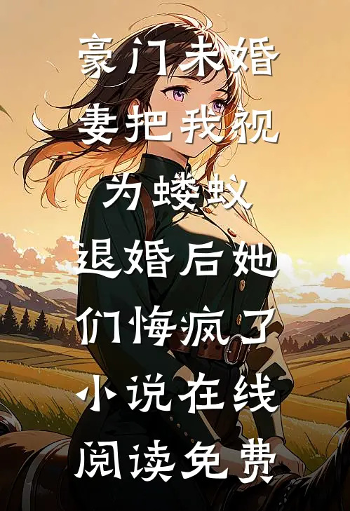 豪门未婚妻把我视为蝼蚁，退婚后她们悔疯了小说在线阅读免费
