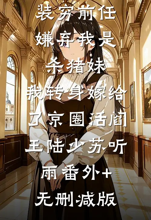 装穷前任嫌弃我是杀猪妹，我转身嫁给了京圈活阎王陆少苏听雨番外+无删减版