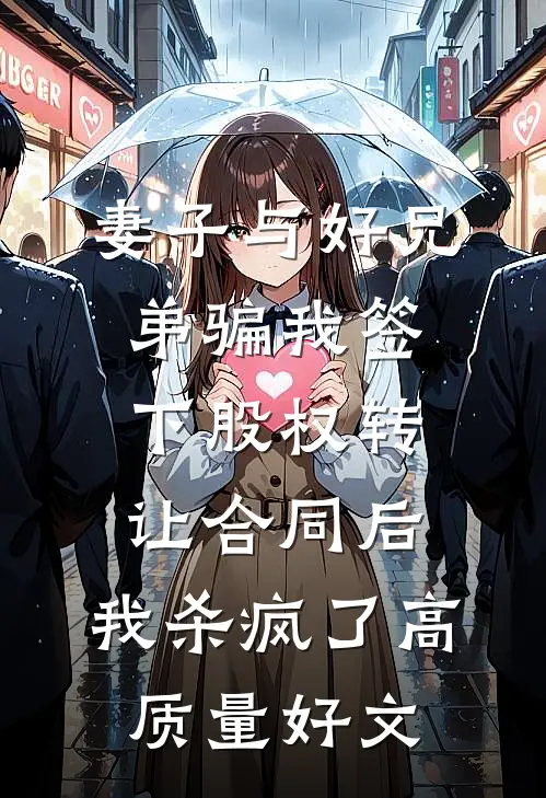 妻子与好兄弟骗我签下股权转让合同后，我杀疯了高质量好文